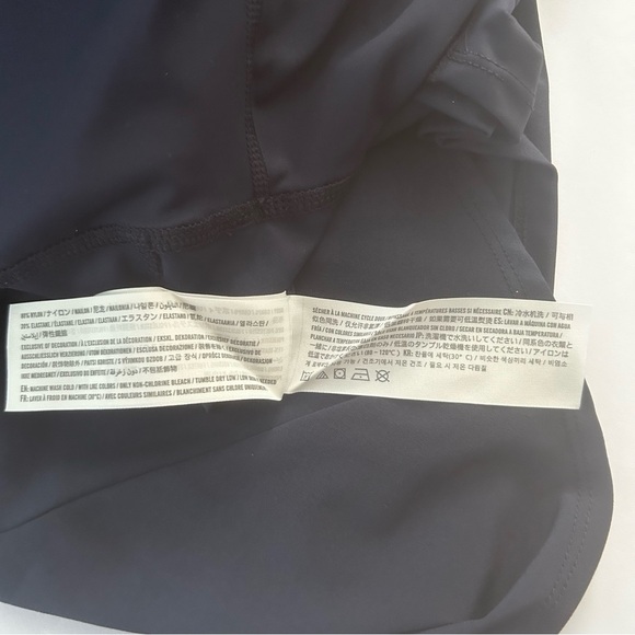 Abercrombie& Fitch Traveler Mini Tennis Dress Skort XLG tall Athletic retro blue - Picture 13 of 16